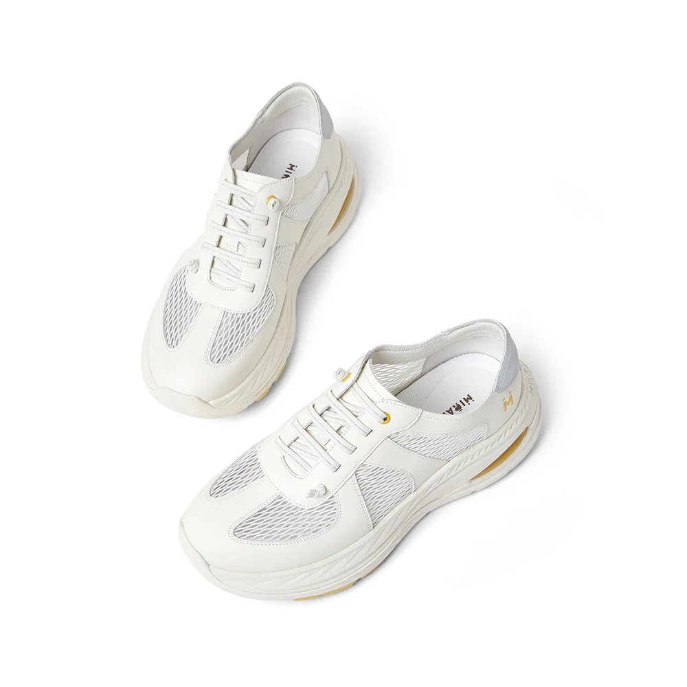 MIRABELL Cowhide Leather/Textile/Synthetic Leather Comfortable Sports Shoes (Women) - Image 10