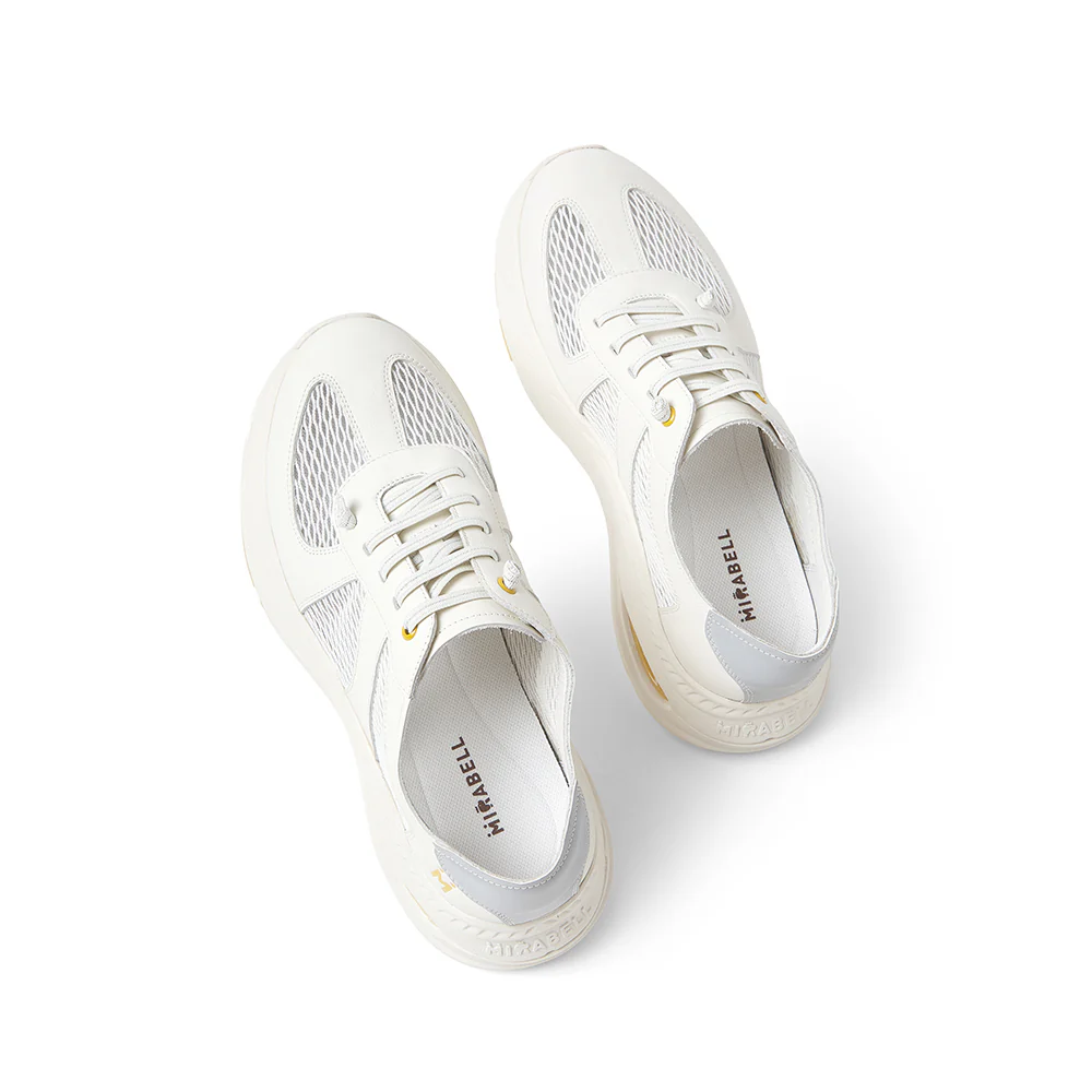 MIRABELL Cowhide Leather/Textile/Synthetic Leather Comfortable Sports Shoes (Women) - Image 11