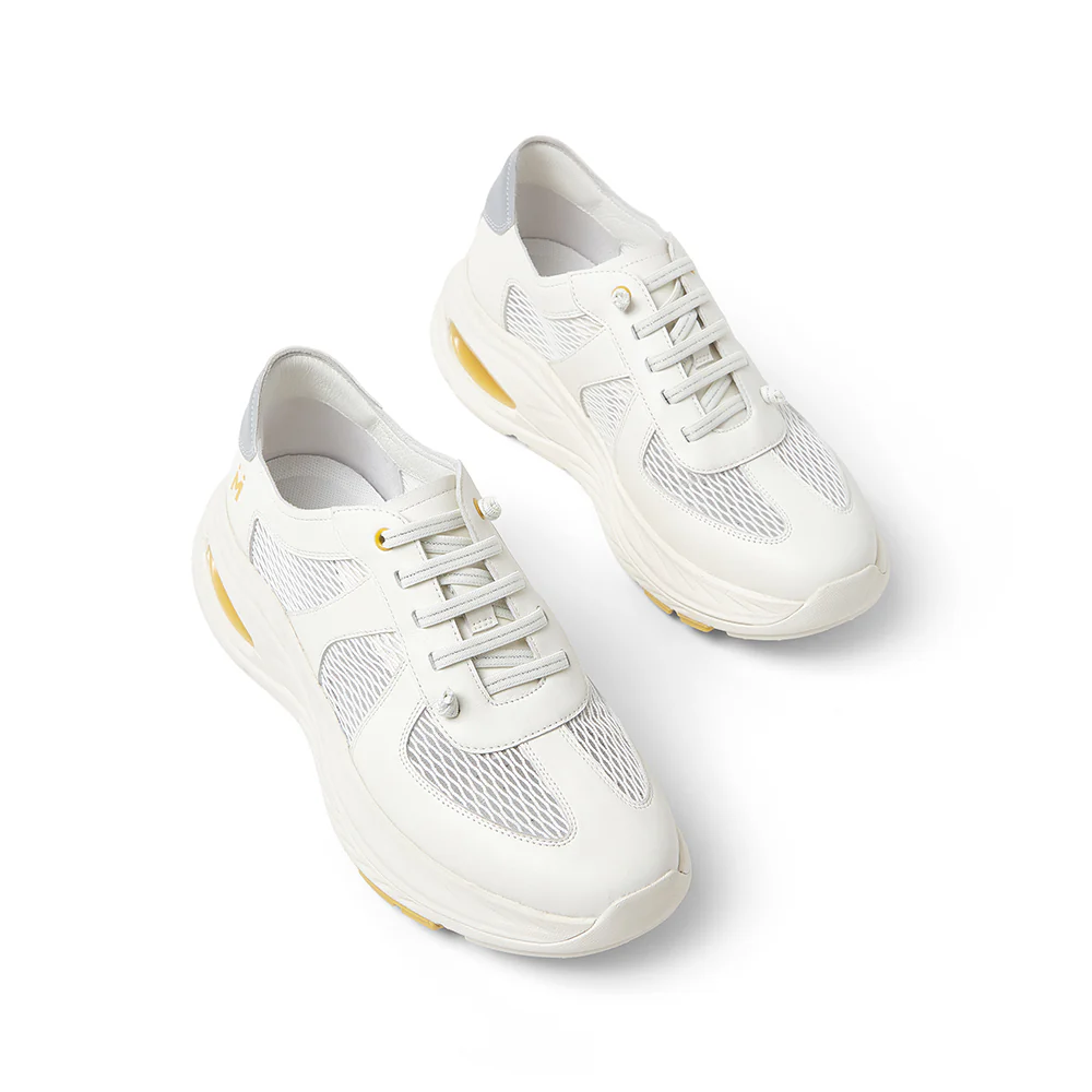 MIRABELL Cowhide Leather/Textile/Synthetic Leather Comfortable Sports Shoes (Women) - Image 12