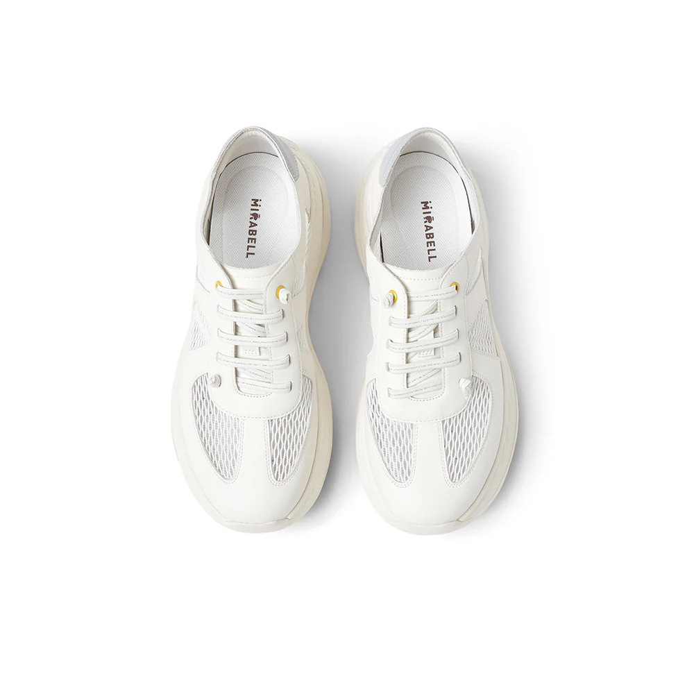 MIRABELL Cowhide Leather/Textile/Synthetic Leather Comfortable Sports Shoes (Women) - Image 14