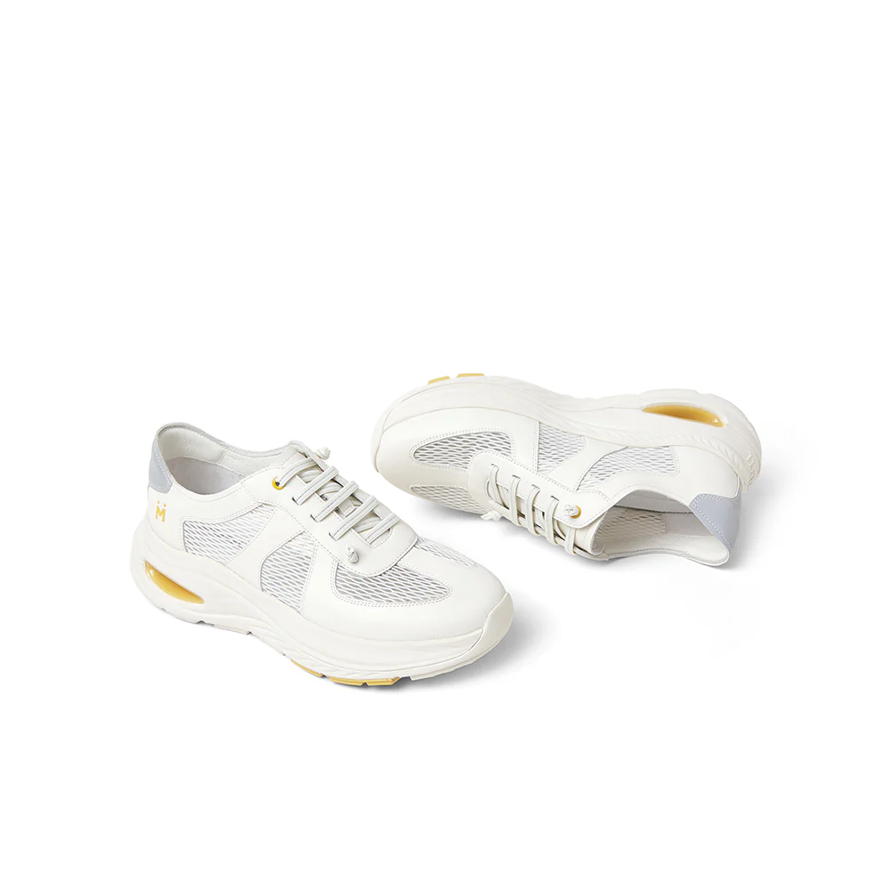 MIRABELL Cowhide Leather/Textile/Synthetic Leather Comfortable Sports Shoes (Women) - Image 16