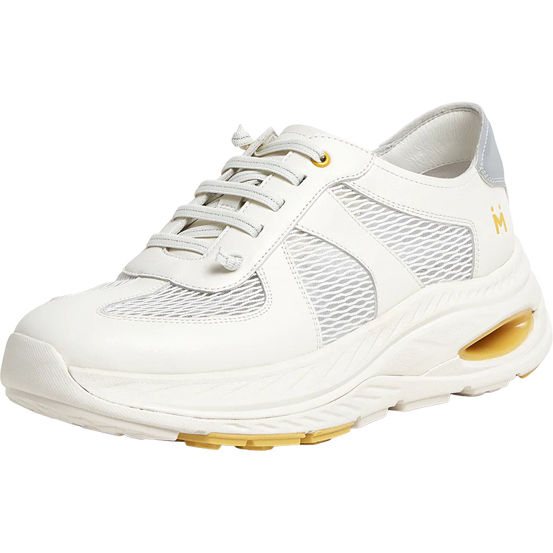 MIRABELL Cowhide Leather/Textile/Synthetic Leather Comfortable Sports Shoes (Women) - Image 3