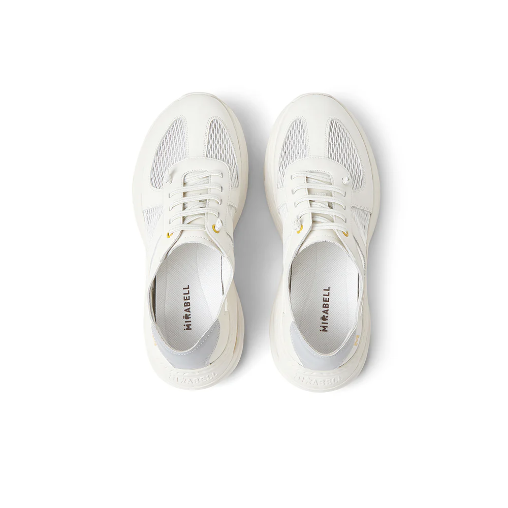 MIRABELL Cowhide Leather/Textile/Synthetic Leather Comfortable Sports Shoes (Women) - Image 6