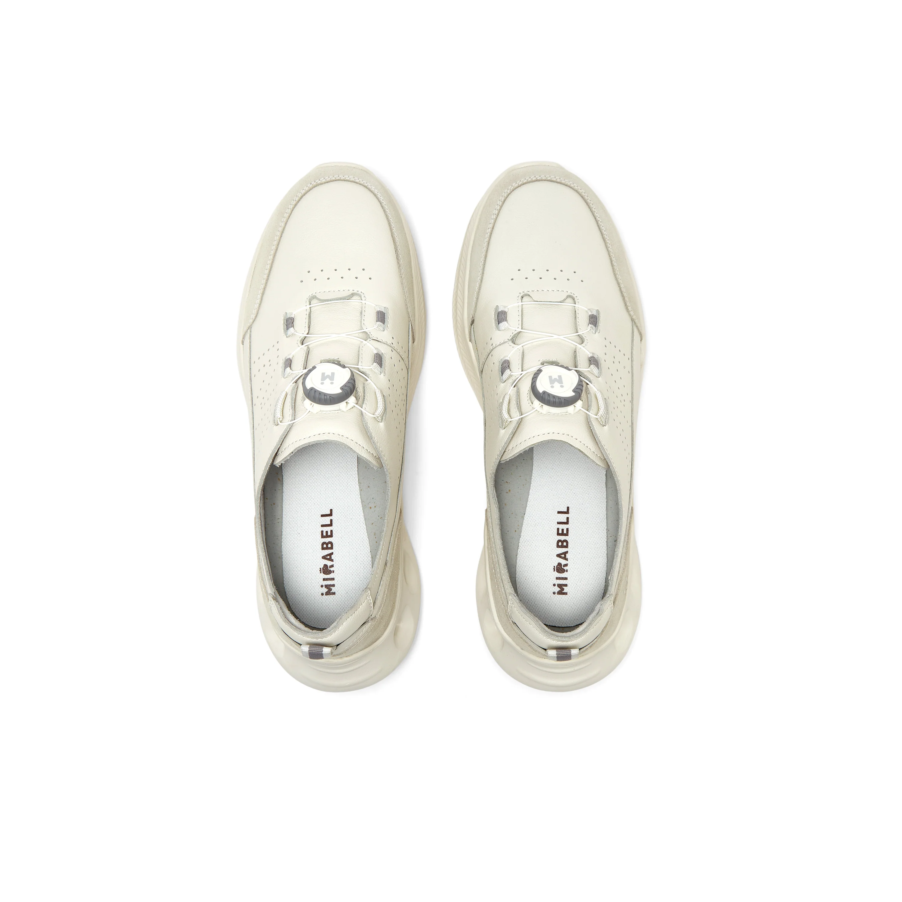 MIRABELL Cowhide/Synthetic Leather Comfortable Sports Shoes (Men) - Image 5