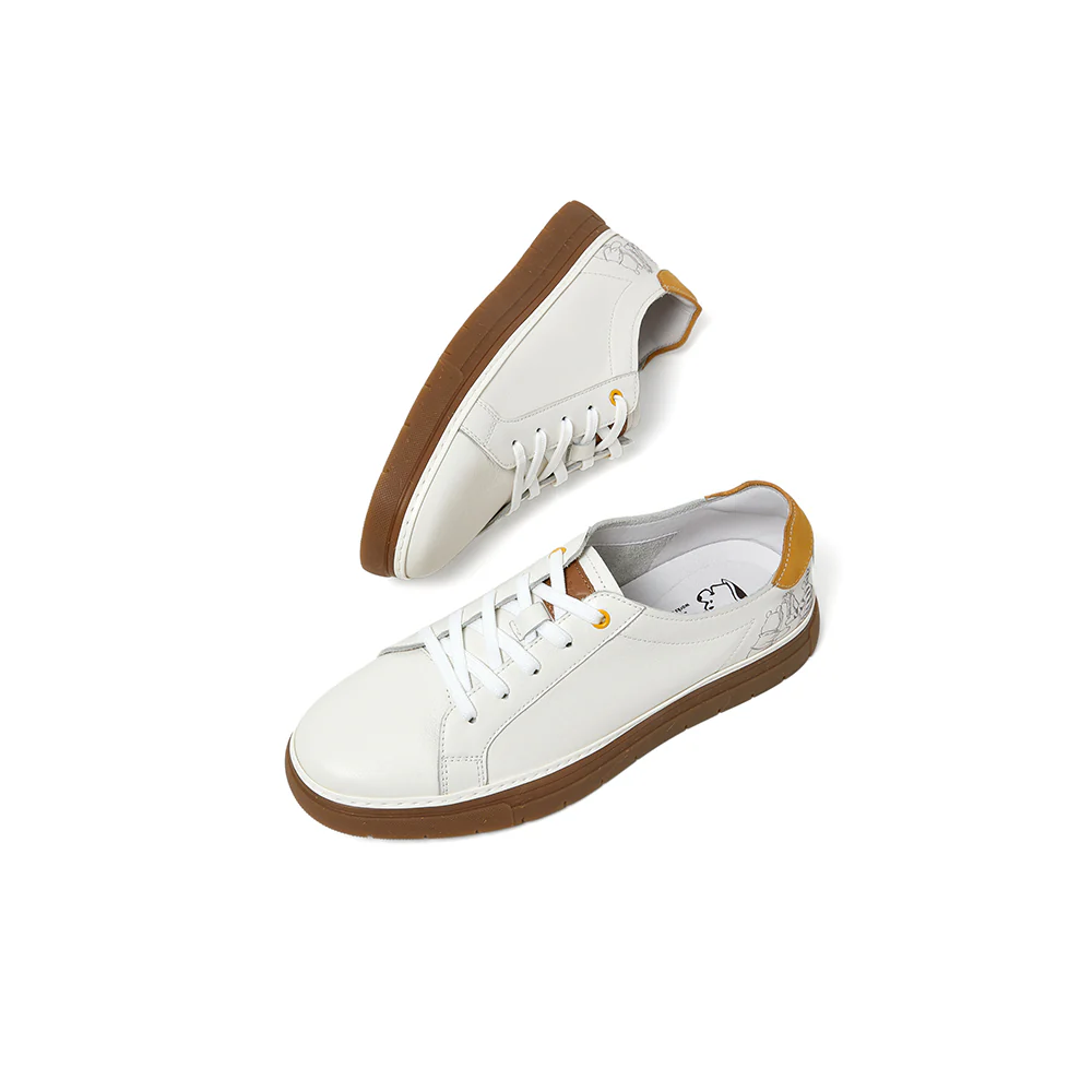 [MIRABELL x Winnie The Pooh] Cowhide/Synthetic Leather Casual Shoes (Men) - Image 8