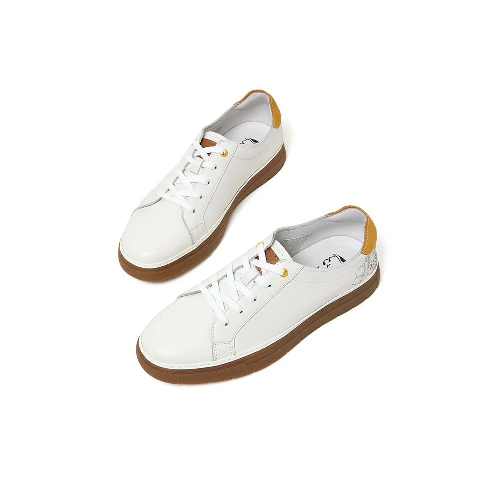 [MIRABELL x Winnie The Pooh] Cowhide/Synthetic Leather Casual Shoes (Men) - Image 9
