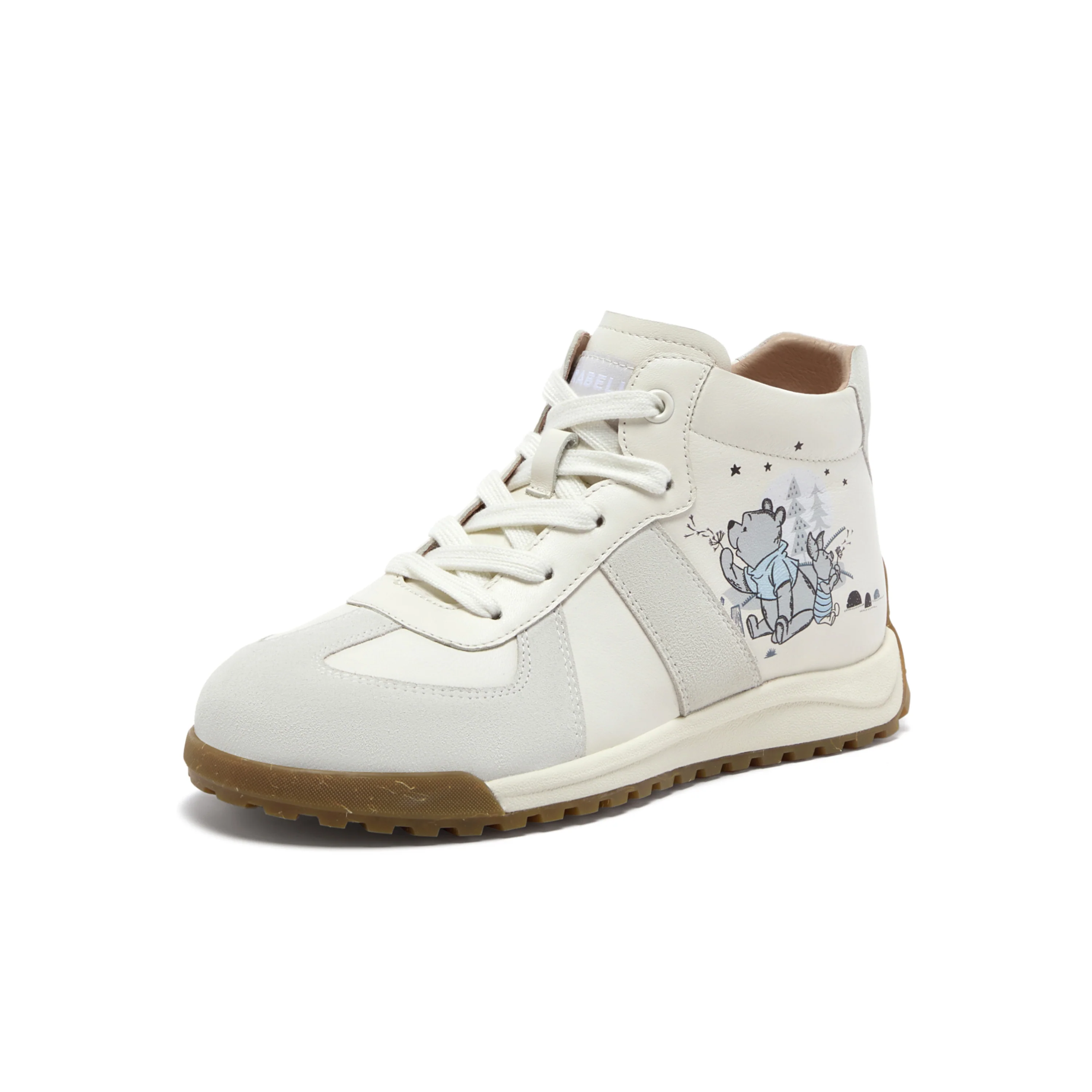 [MIRABELL x Winnie The Pooh] Cowhide leather/cow split leather casual shoes (Women) - Image 3