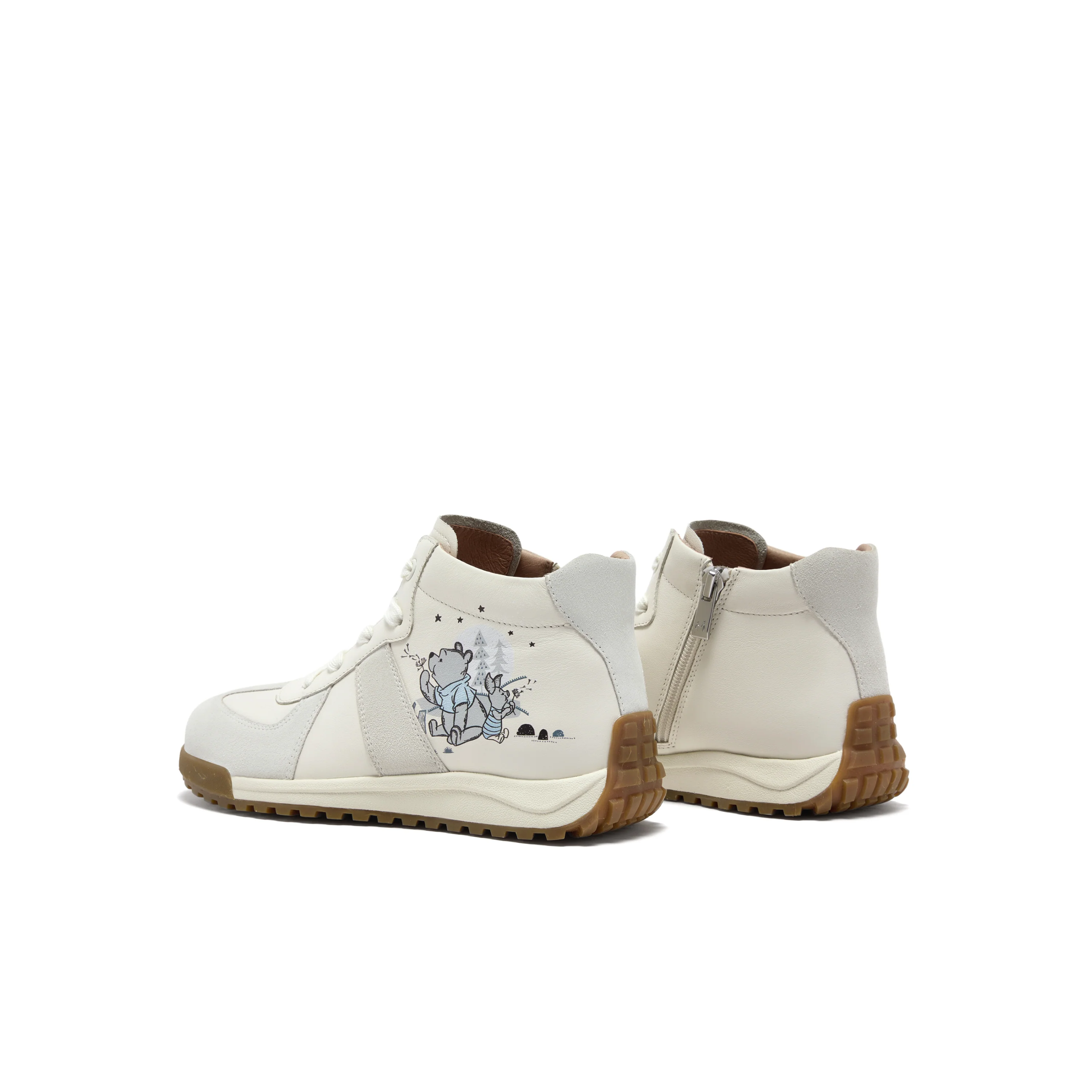 [MIRABELL x Winnie The Pooh] Cowhide leather/cow split leather casual shoes (Women) - Image 5