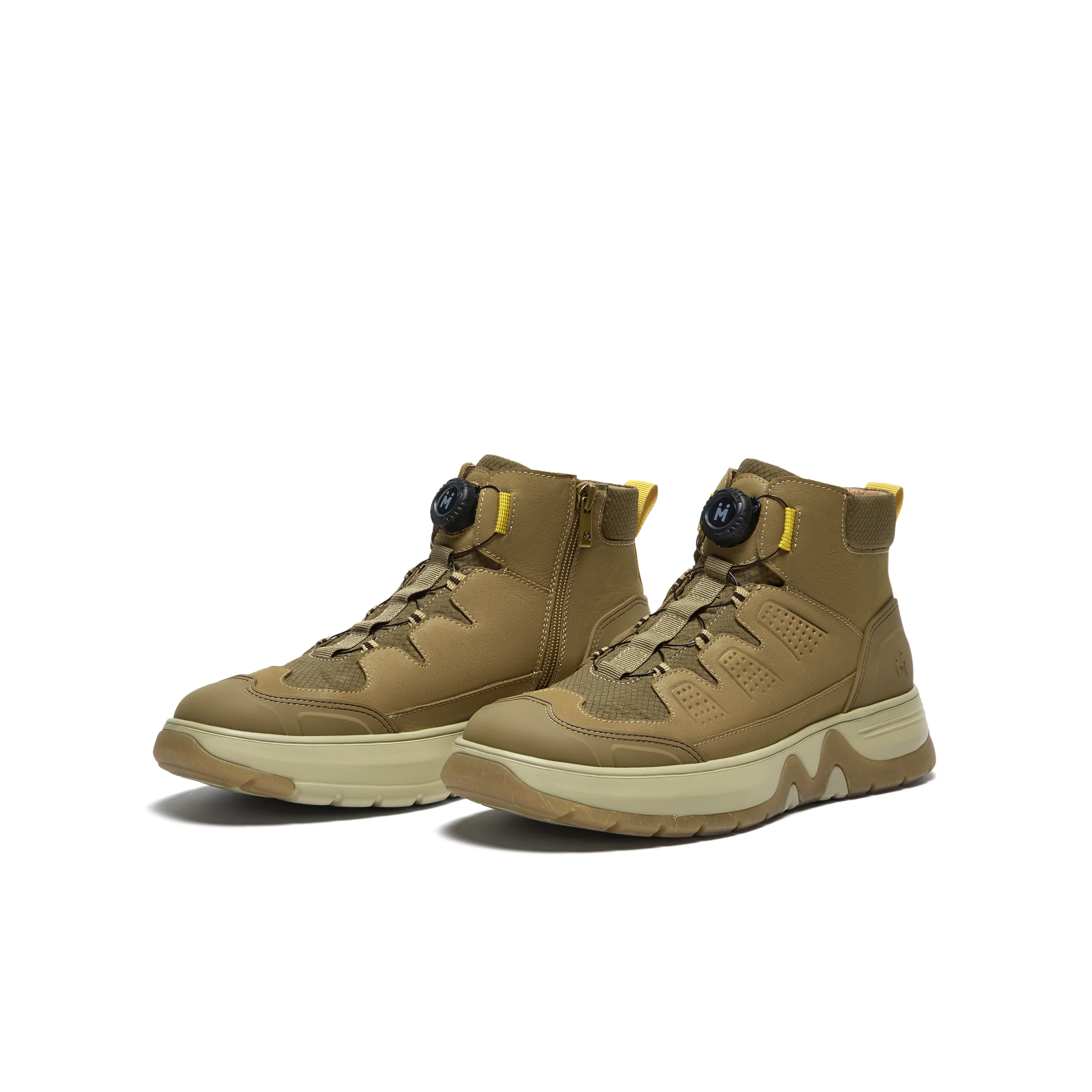 MIRABELL Cowhide Leather/Fabric Boot (Men) - Image 7