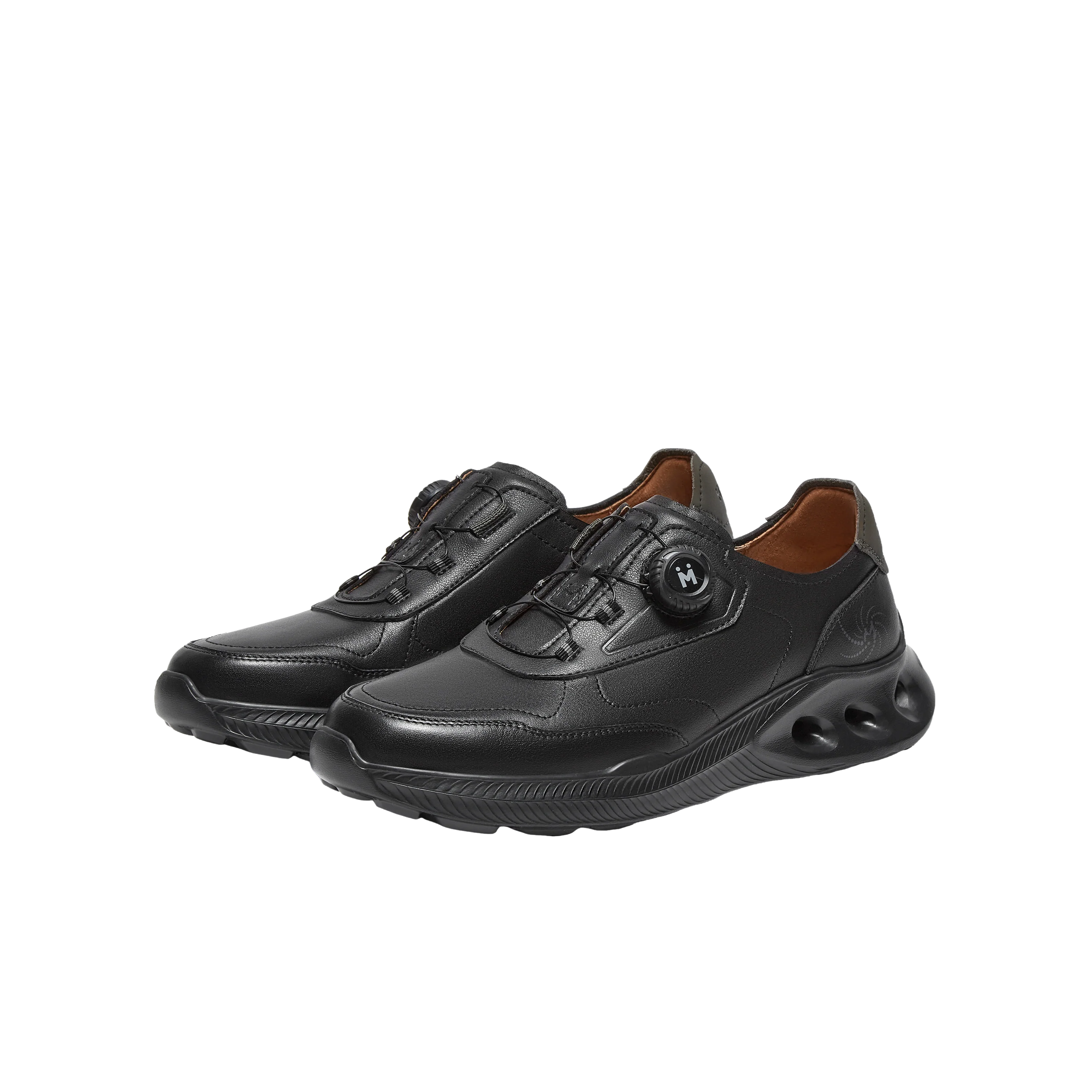 MIRABELL Cowhide/Synthetic Leather Comfortable Sports Shoes (Men) - Image 11