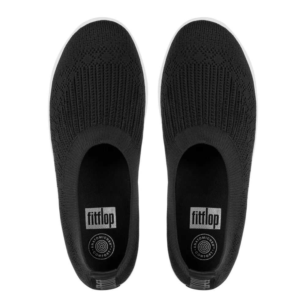 FITFLOP Uberknit Slip-On Ballerina With Bow (Women) - Image 4